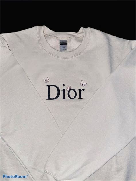 dior butterfly sweatshirt|dior cardigans for women.